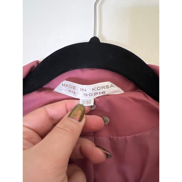 VINTAGE | 70’s Bubblegum Pink Belted Trench Coat - Picture 16 of 16